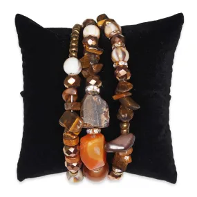 3" Black Velvet Pillow Displays