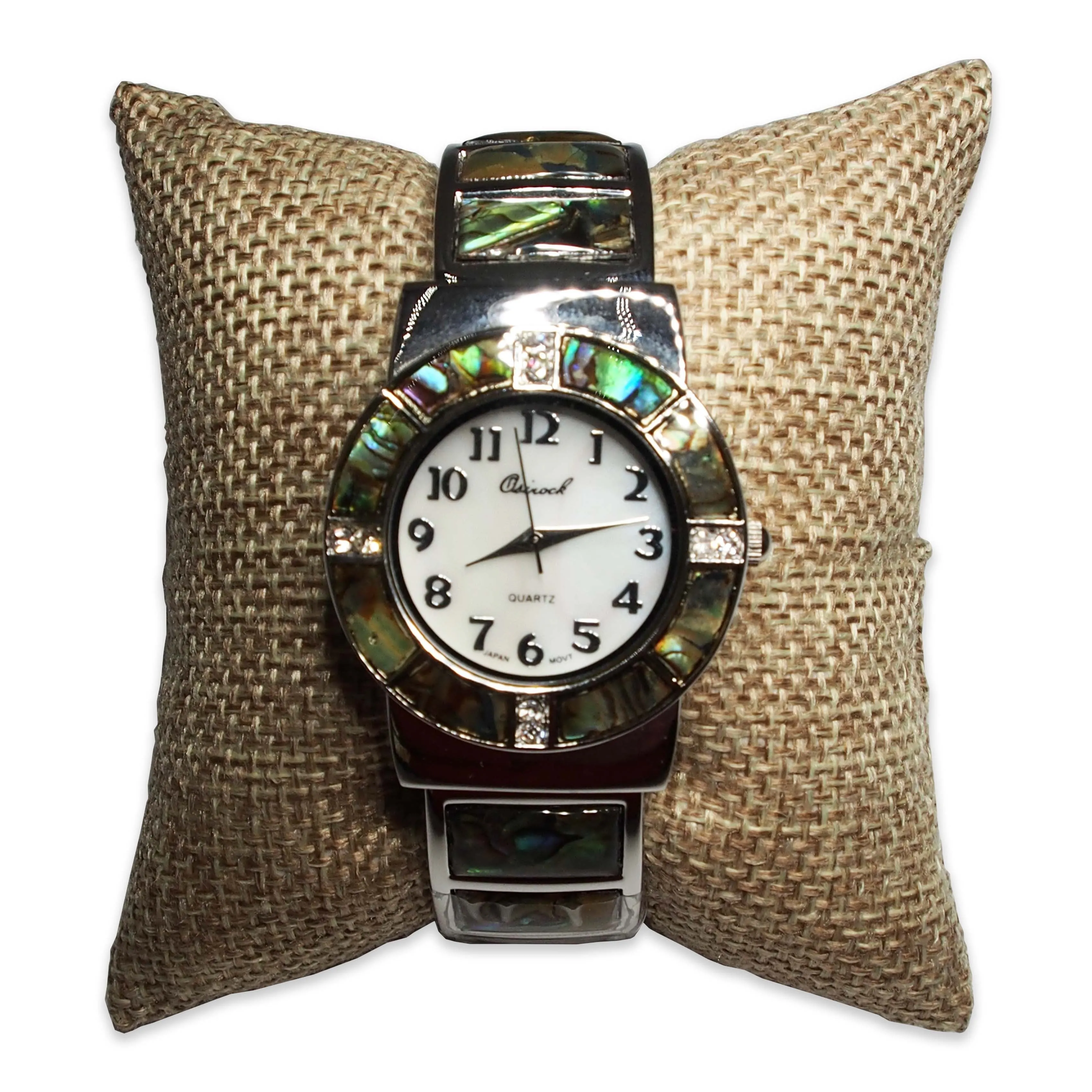 3" Burlap Fabric Pillow Displays
