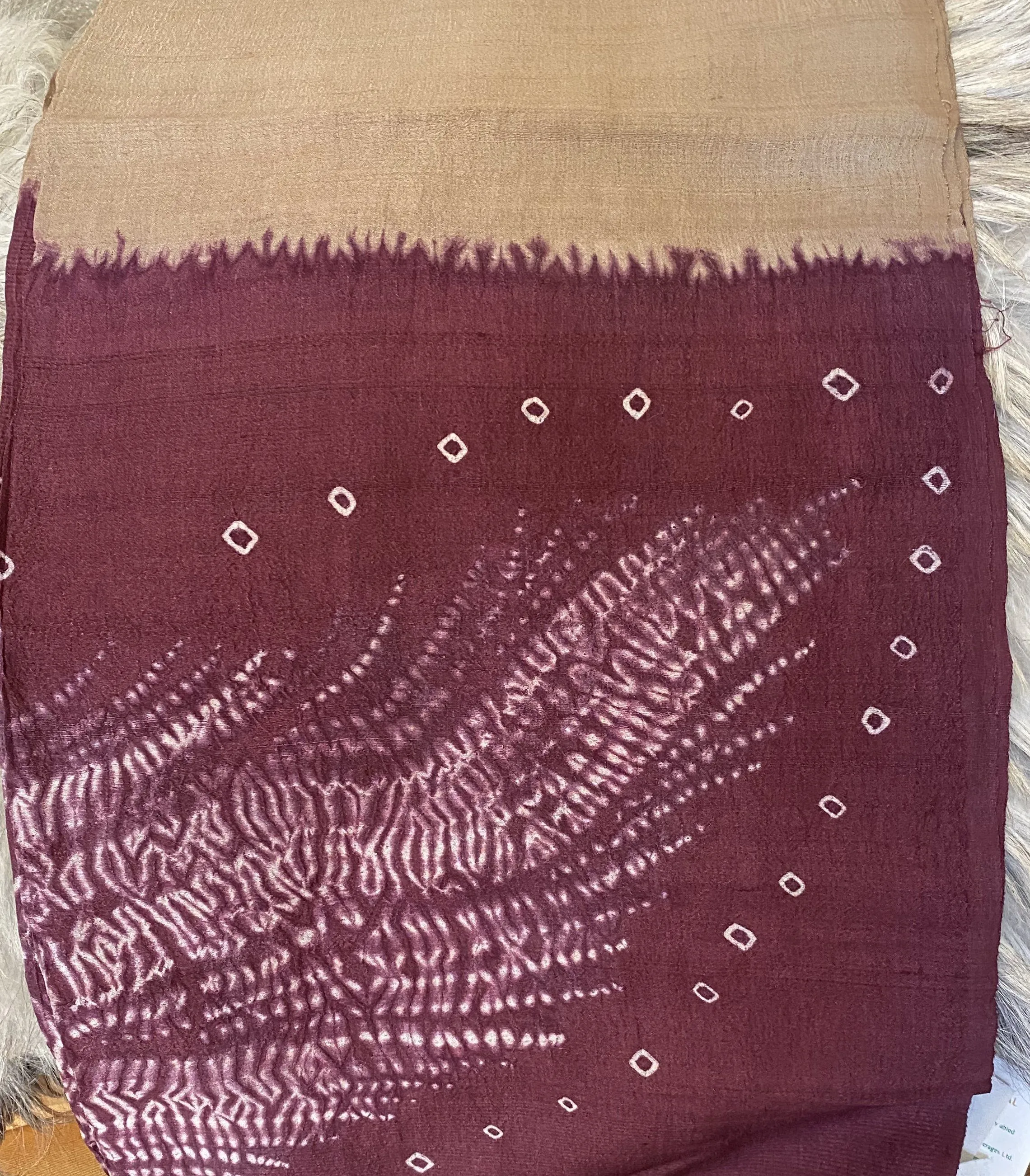 Aranya Natural - Tussar Silk Scarves