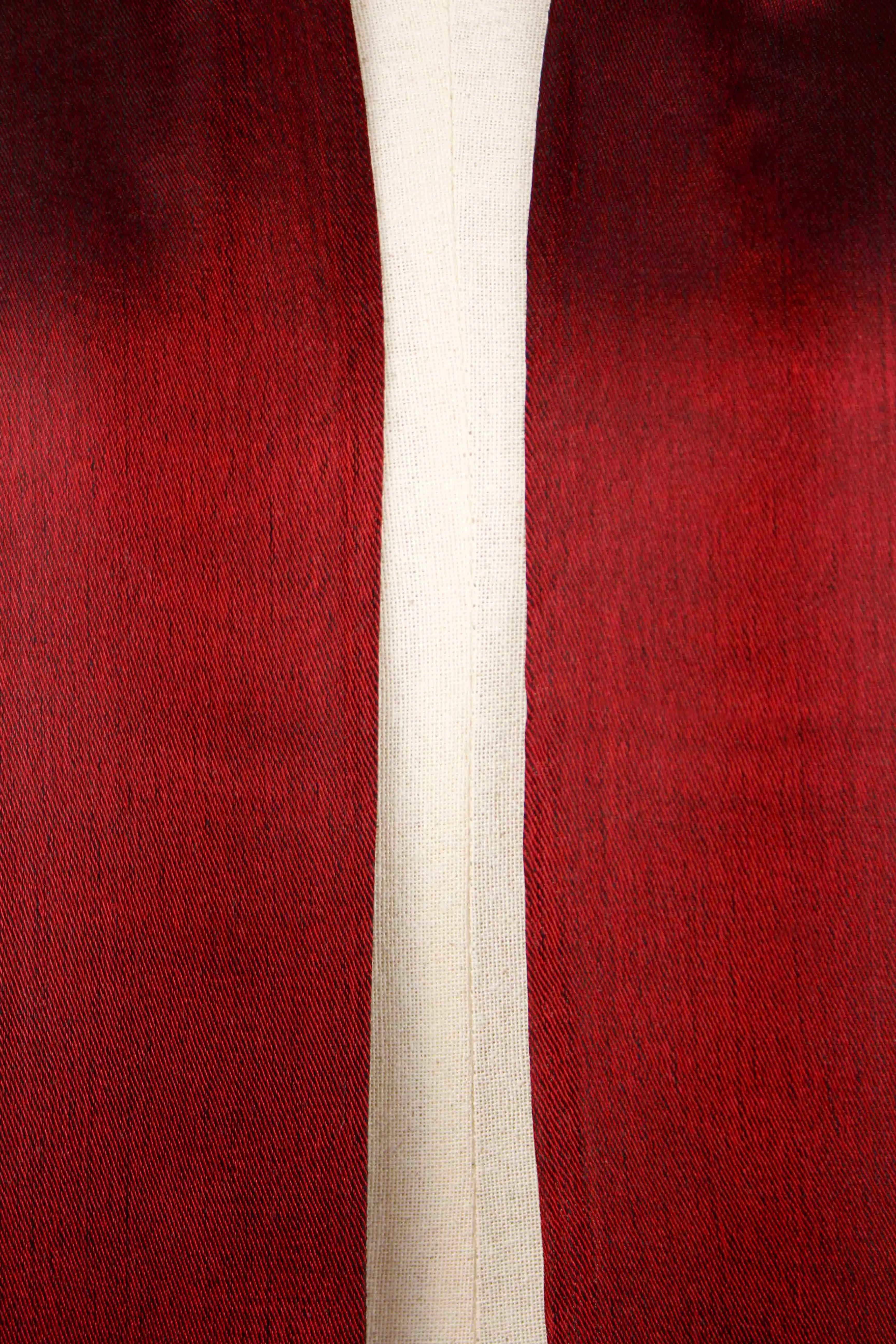 Blood Red Pure Silk Scarf
