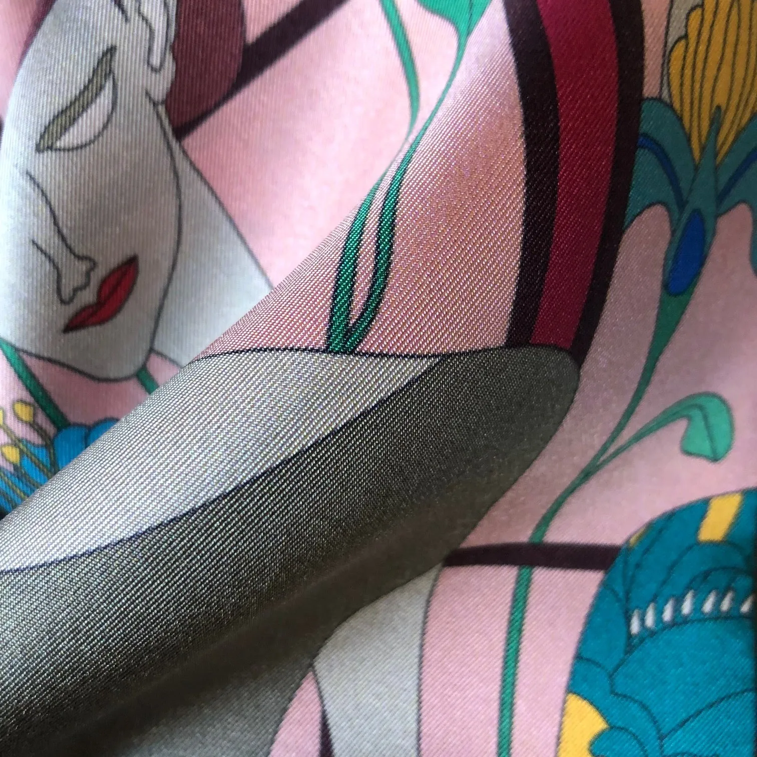 Bloom | Silk Scarf 90cm