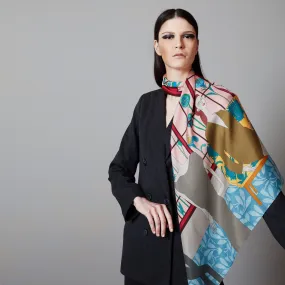 Bloom | Silk Scarf 90cm