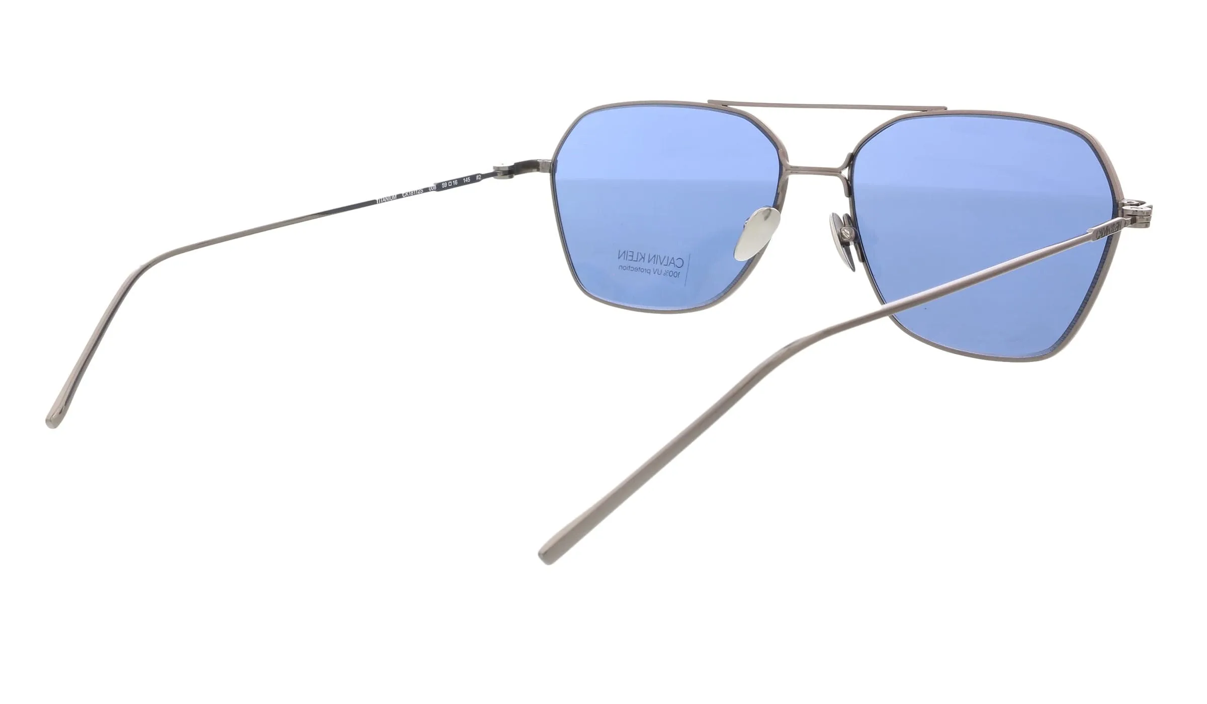 Calvin Klein CK18112S 39174 Dark Gunmetal Square Sunglasses