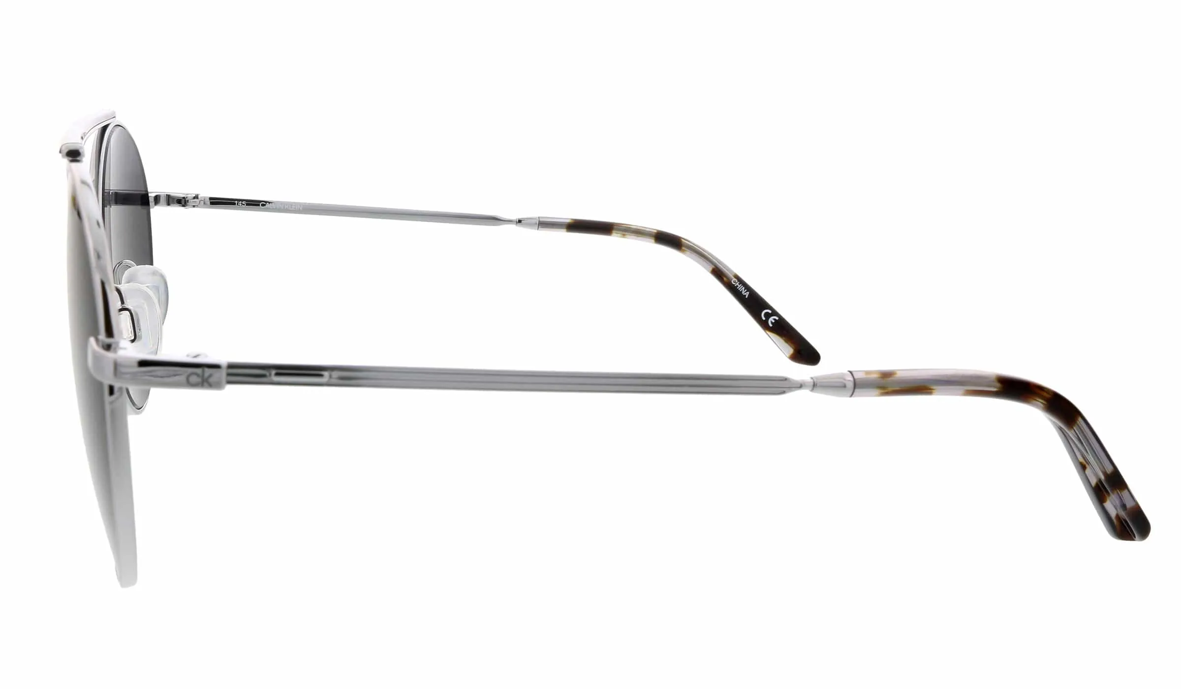 Calvin Klein CK20131S 45054 Light Gunmetal Round Sunglasses