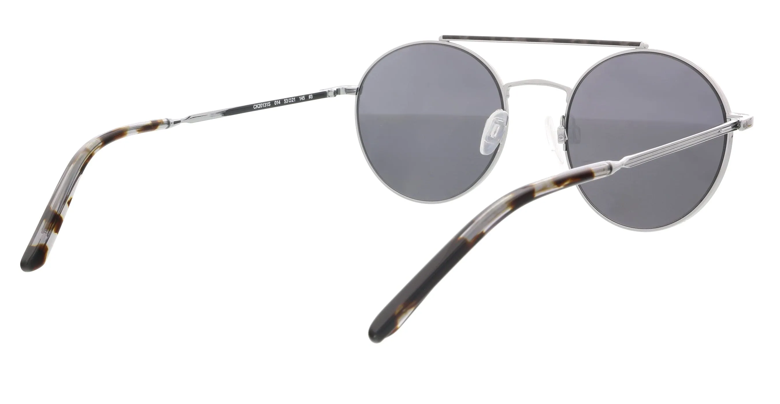 Calvin Klein CK20131S 45054 Light Gunmetal Round Sunglasses