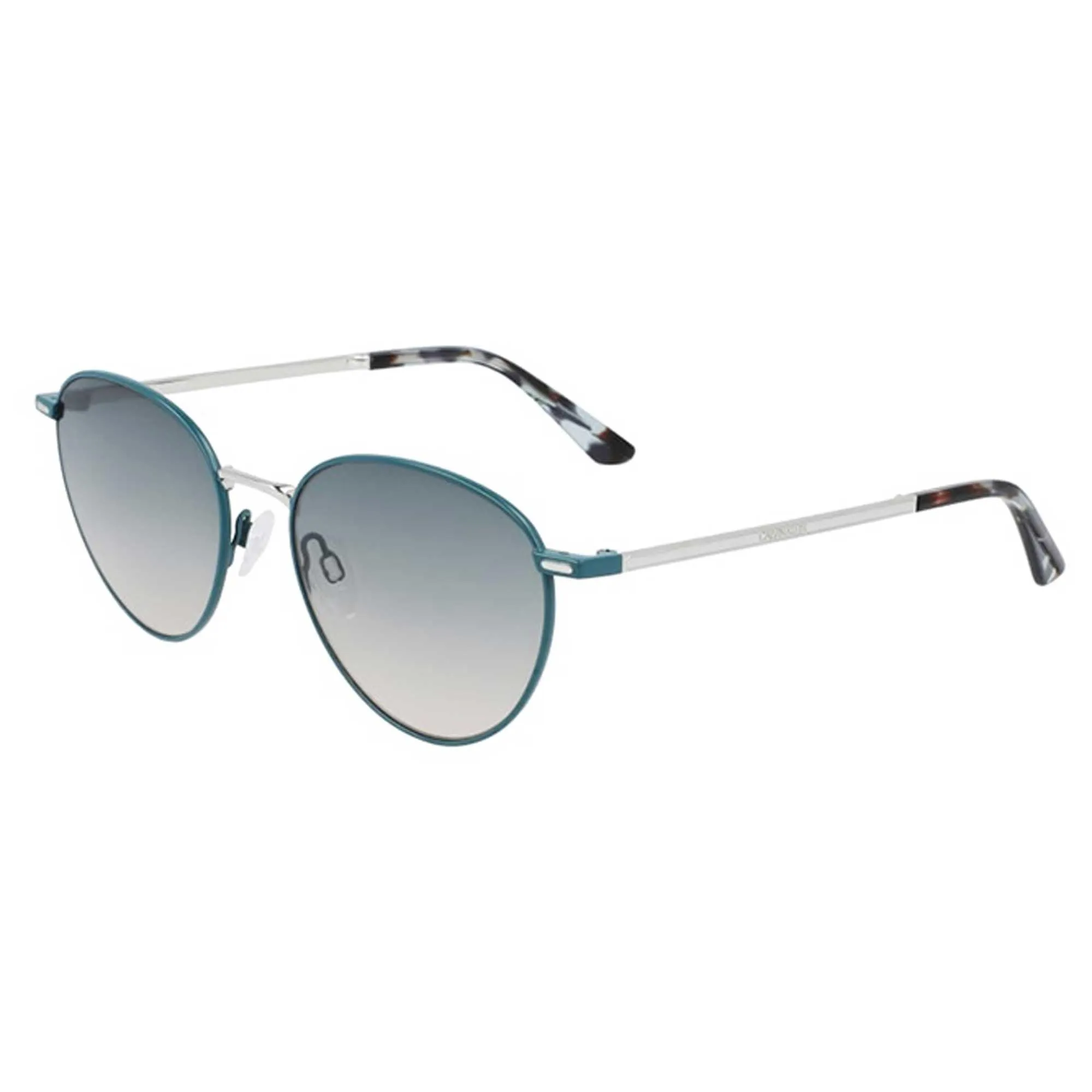 Calvin Klein Women's Sunglasses - Matte Deep Teal Metal Full Rim Frame | CK21105S 431
