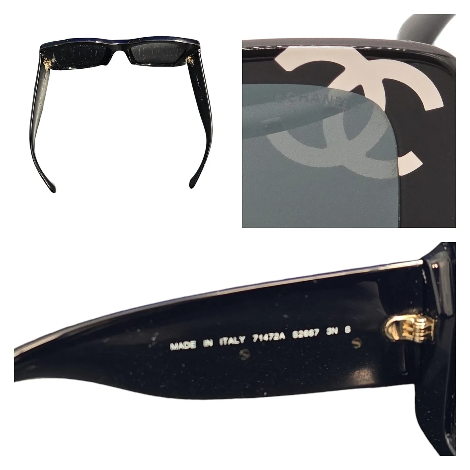 Chanel CC Logo Square Sunglasses 71472