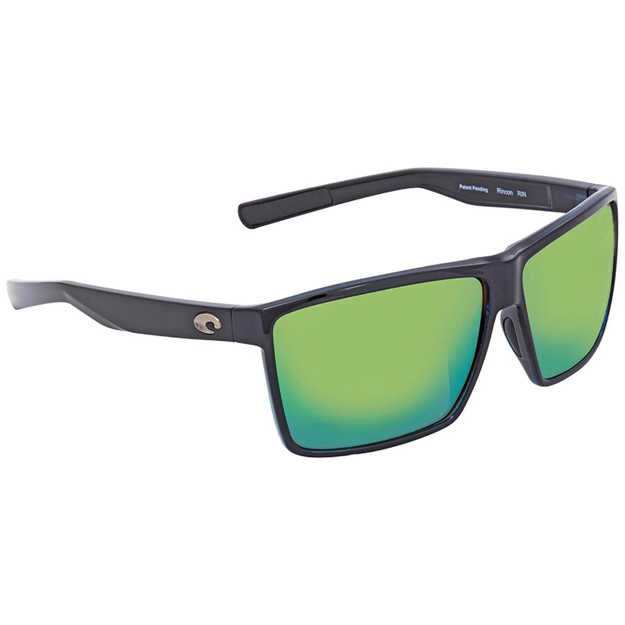 Costa Del Mar Men's Sunglasses - Rincon Shiny Black Bio Resin Frame | 06S9018 901812