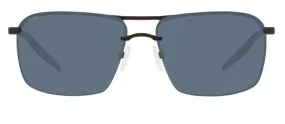 Costa Del Mar Skimmer Matte Black Frame - Gray 580 Plastic Lens - Polarized Sunglasses