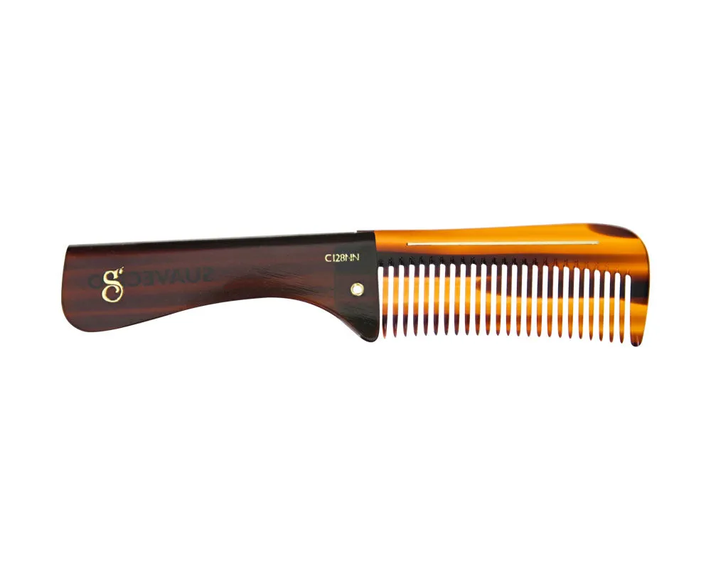 Deluxe Folding Handle Comb - 6.5"