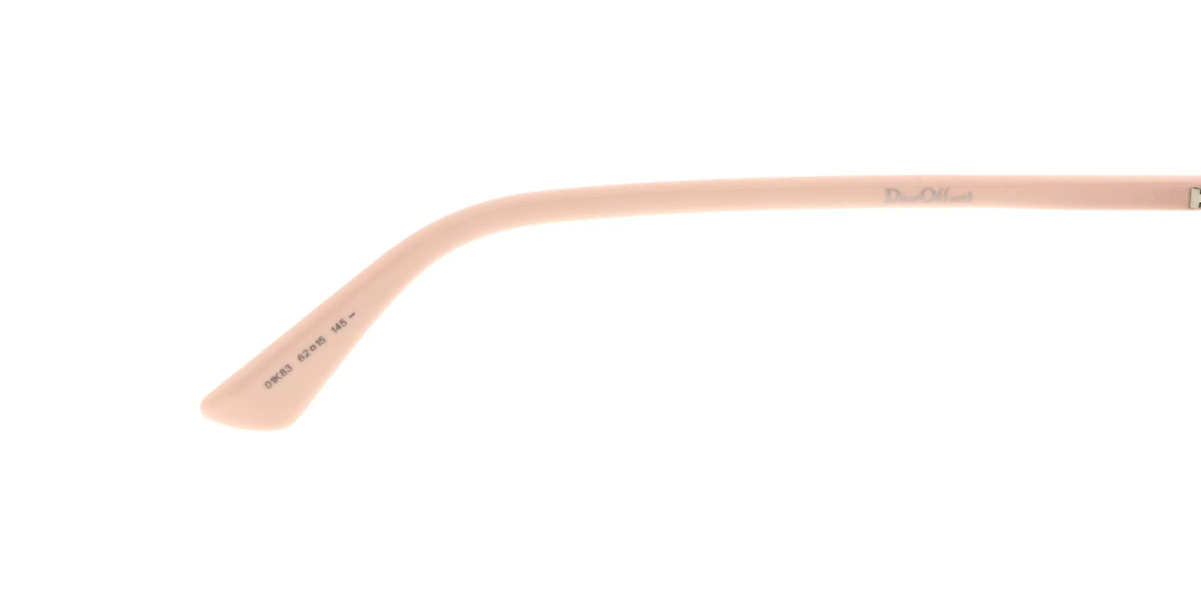 DIOR OFFSET1 Havana Light Pink Round Sunglasses