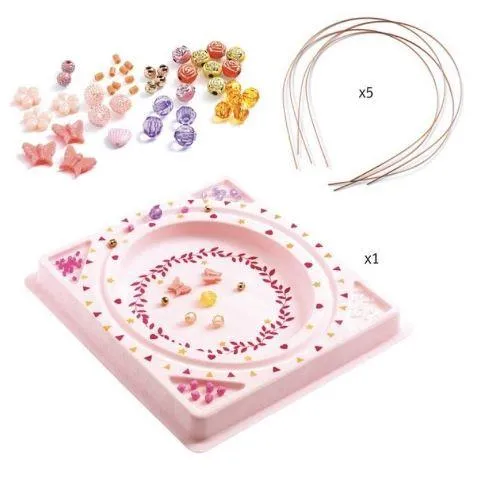 Djeco Art Kit Beads - Precious Headbands