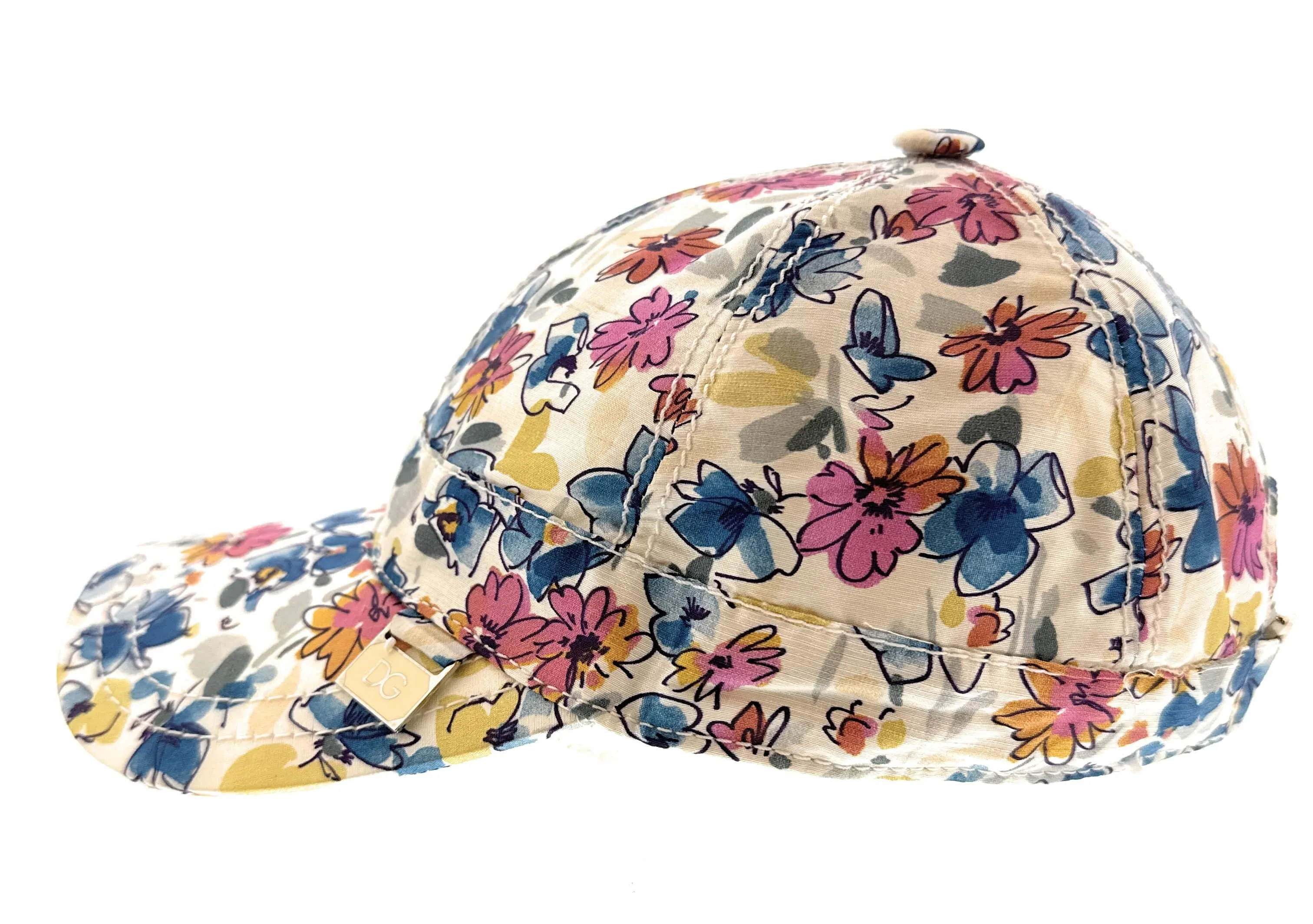Dolce & Gabbana Floral Silk Baseball Cap – Luxury Headwear