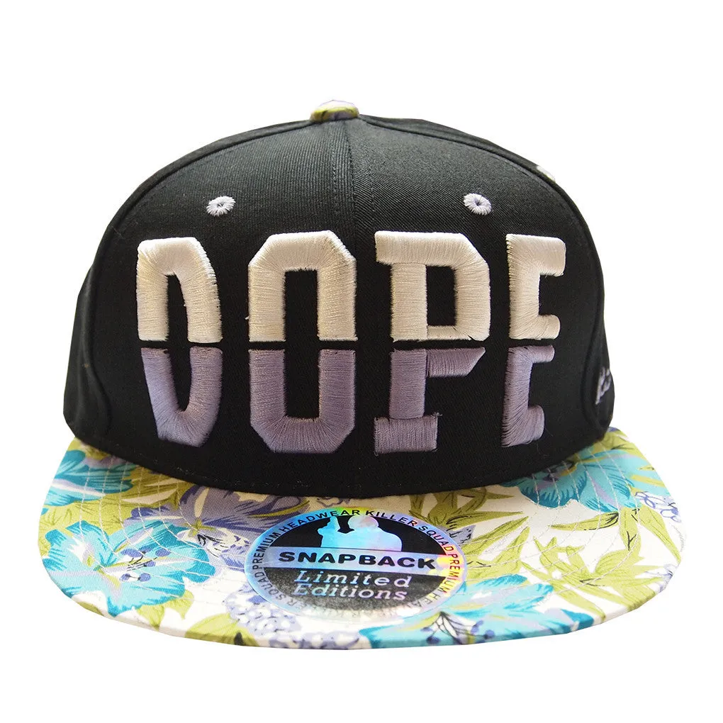DOPE Killer Squad Floral Snapback