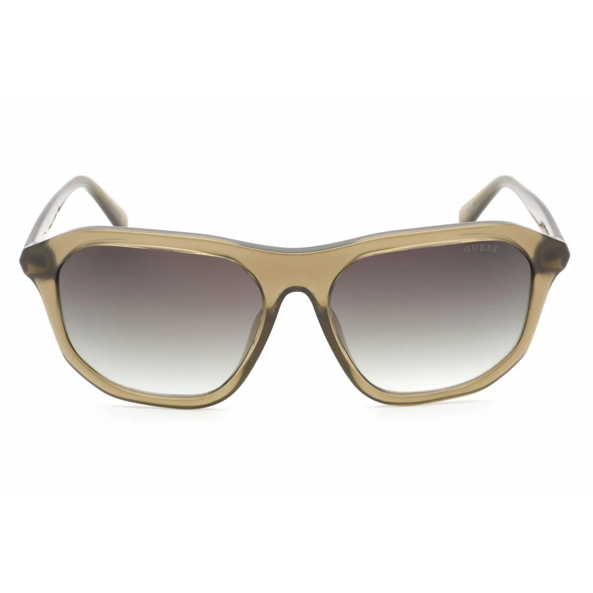 Guess Men's Sunglasses - Light Green Injected Propionate Square Frame | GU00057 95P