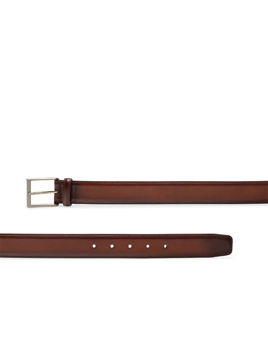 Magnanni Viento Belt in Cognac
