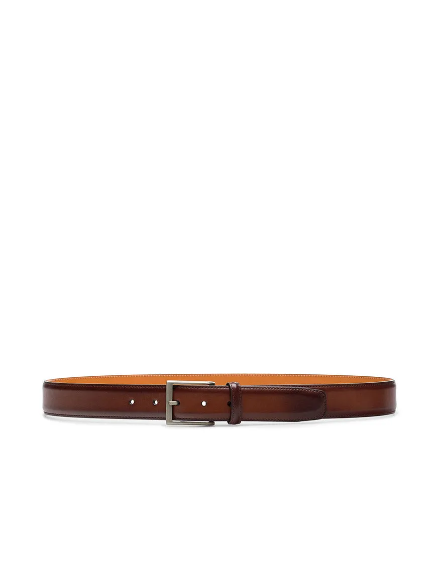 Magnanni Viento Belt in Cognac