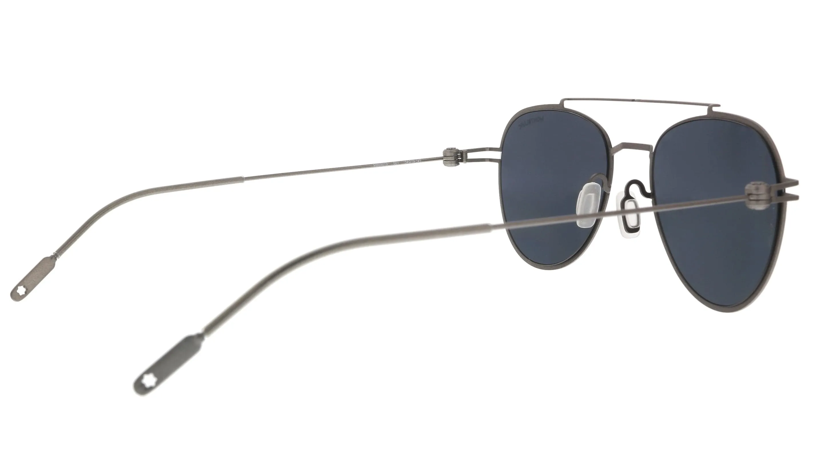 Montblanc MB0001S-001  Black  Aviator Sunglasses