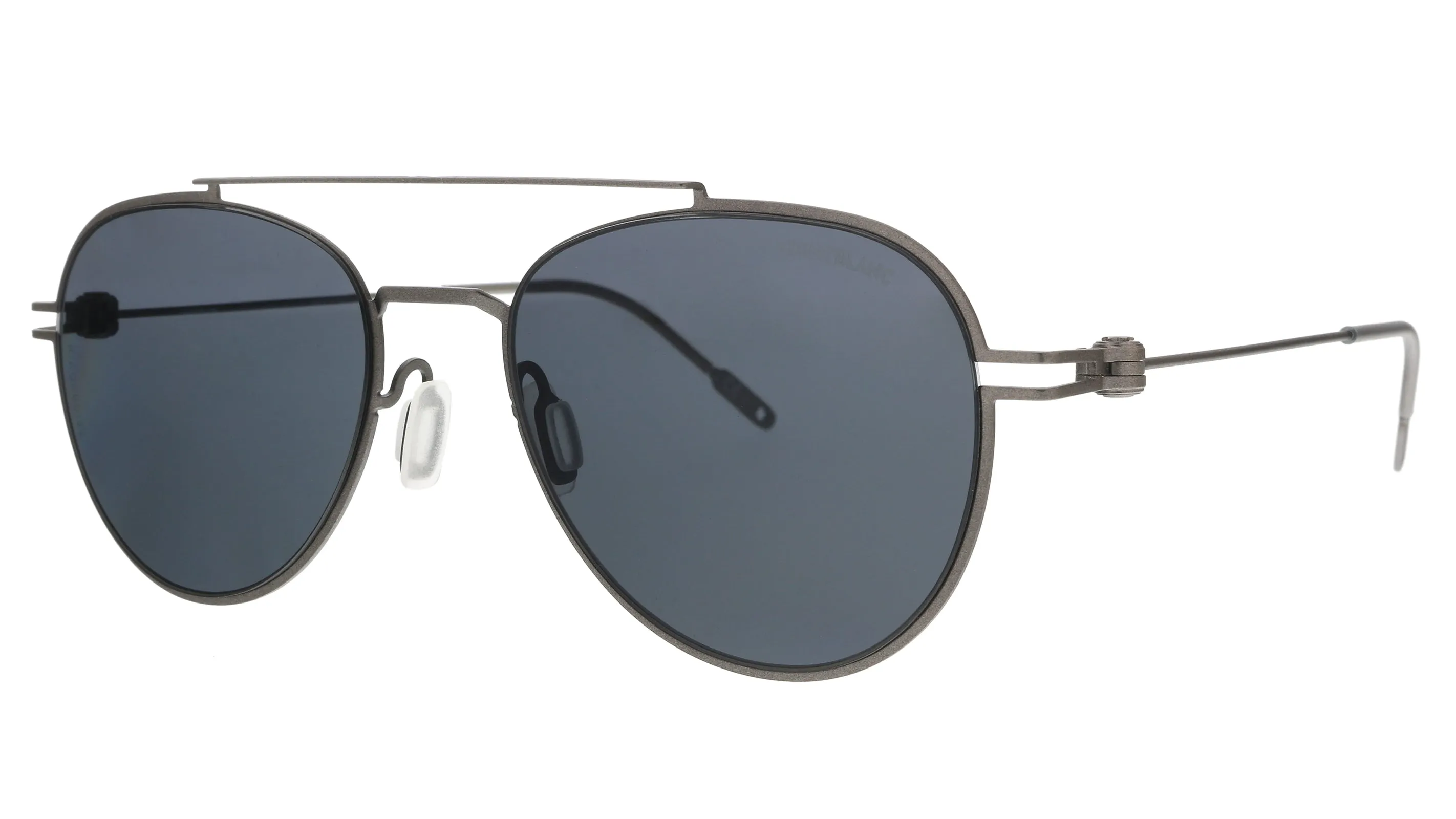 Montblanc MB0001S-001  Black  Aviator Sunglasses