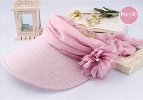 New Sun Hats For Women Fashion Lady Summer Visor