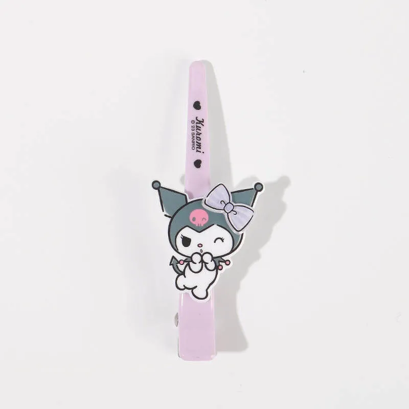 Sanrio Illustration Acrylic Alligator Bang Hair Clips
