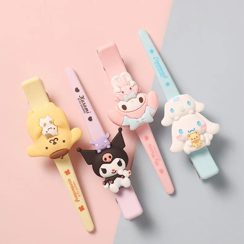 Sanrio Otomodachi Kigurumi Alligator Bang Hair Clips