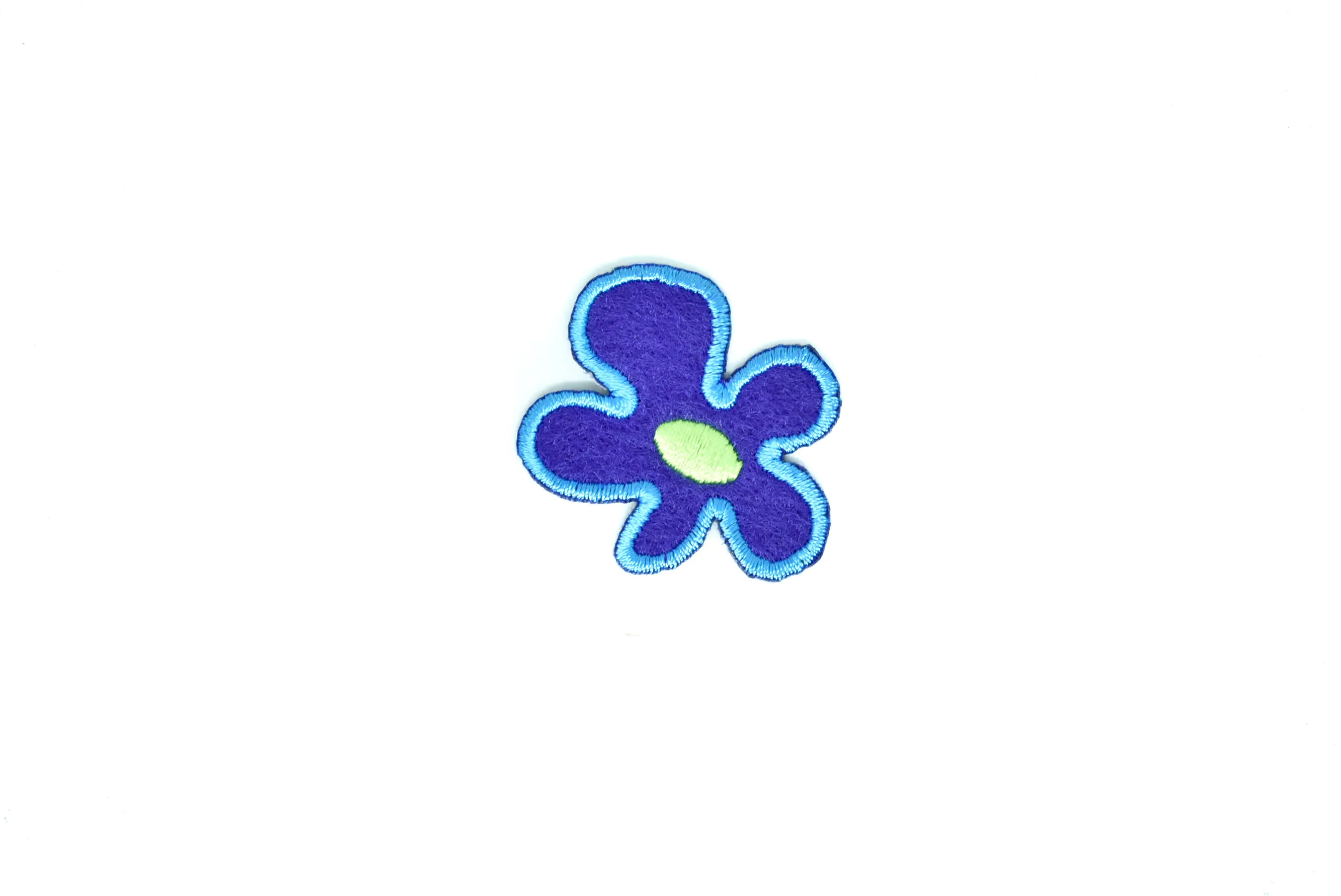 Tiny Iron-On Flower Patches 1.50" x 1.50" - 1 Piece