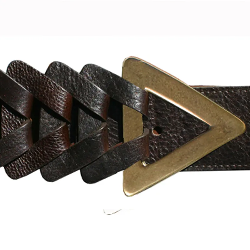 Triangle Waist Belt - Chocolate